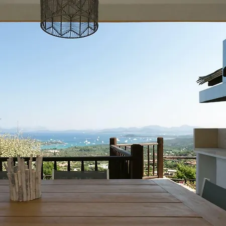 Villa Silvie, Con Piscina Condominiale, Bbq, Giardino, Vista Mare, Pevero Golf *