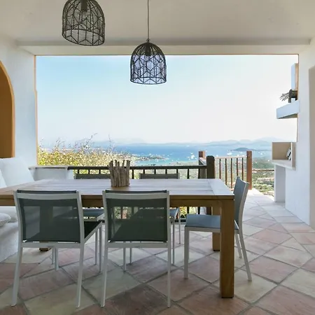 Silvie, Con Piscina Condominiale, Bbq, Giardino, Vista Mare, Pevero Golf Villa *