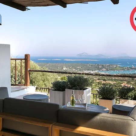 Villa Silvie, Con Piscina Condominiale, Bbq, Giardino, Vista Mare, Pevero Golf